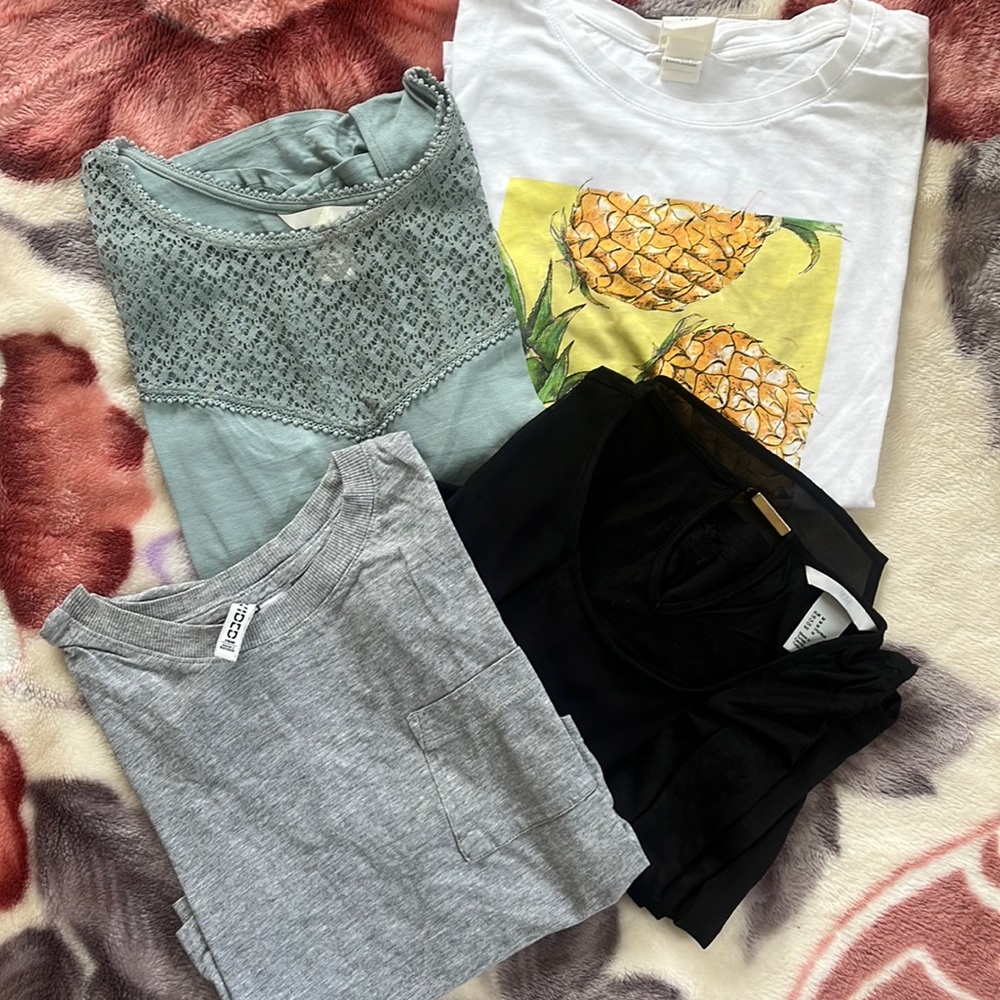 4 H&M Top Bundle